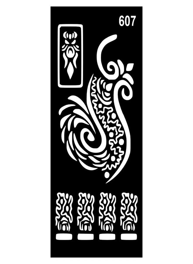 Komstec Intricate Design Mehndi Sticker for Children Learning Traditional Craft Skills - Image 1